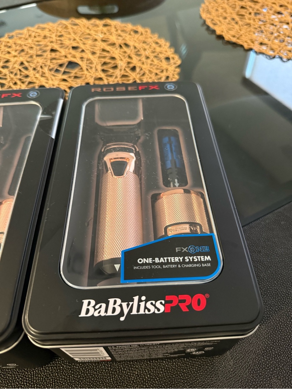 BaBylissPRO FXOne Rose GoldFX All-Metal Interchangeable Battery Cordless Clipper